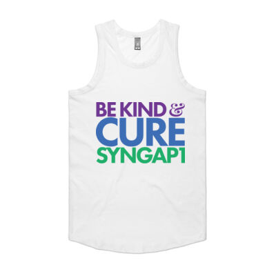 Be kind and cure syngap1 mens singlet Thumbnail