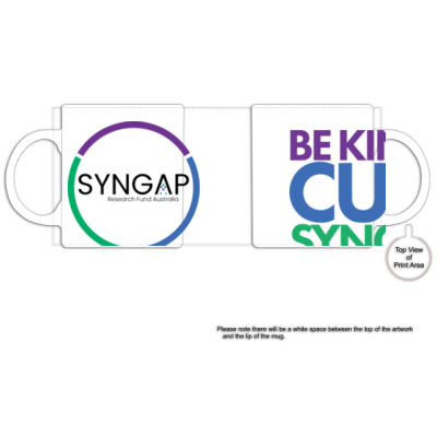 Syngap Research Fund Australia Be Kind mug Thumbnail