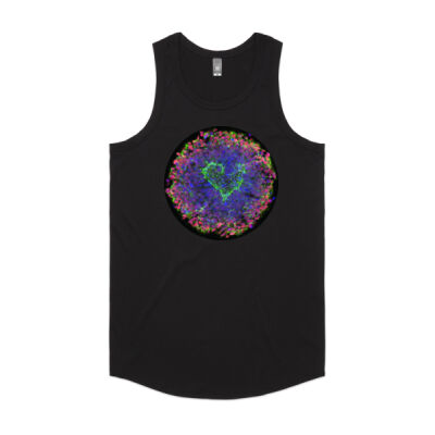 Syngap heart mens singlet Thumbnail