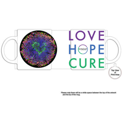 Syngap heart and love hope cure mug Thumbnail