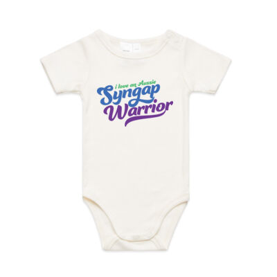I love an Aussie syngap warrior baby onesie Thumbnail
