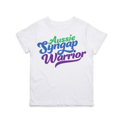 Aussie syngap warrior kids shirt Thumbnail