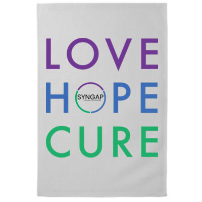 Love hope cure syngap1 tea towel Thumbnail